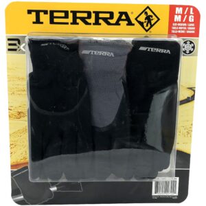 Terra Winter Work Gloves / 3 Pack / Cold Weather Gloves / Nitrile Foam Coating / Various Sizes
