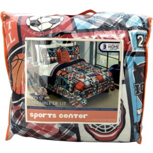 Sports themed Comforter and Pillow set