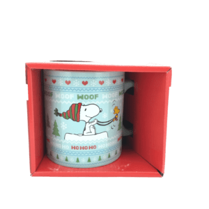 Peanut's Christmas Themed Coffee Mug / Snoopy / Peanuts The Movie / 20 ounce