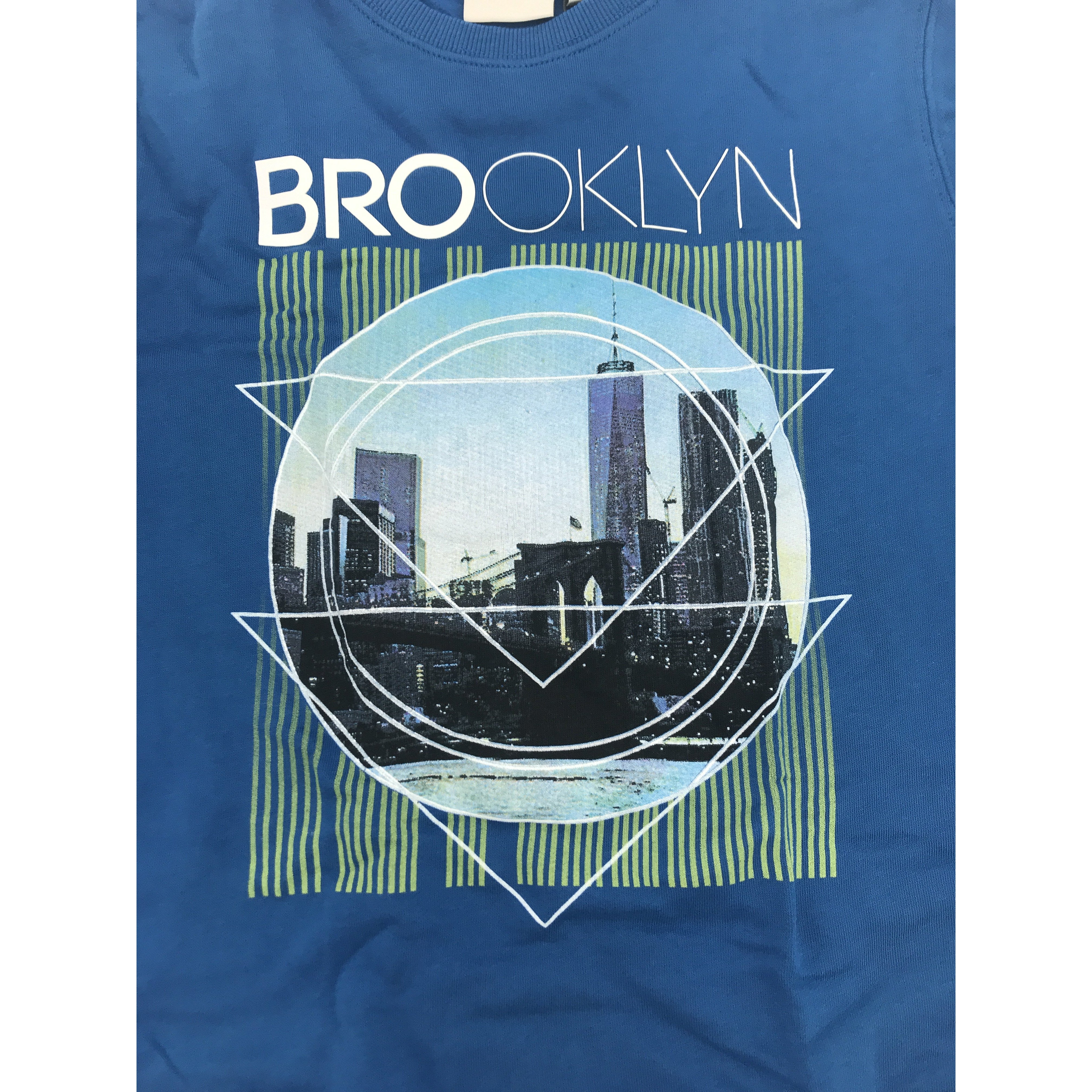 Manguun Boys Sweatshirt: Blue / Brooklyn / Various Sizes