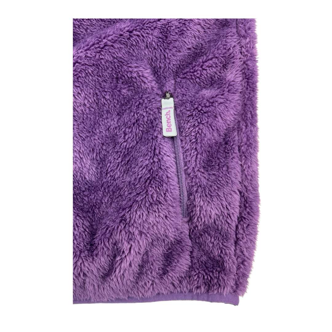 Bench Girl's Purple Fleece Jacket 02