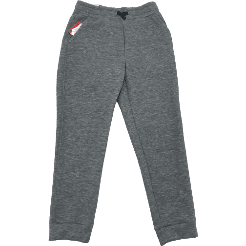 Boy's Sweat Pants: Grey / Medium 7/8