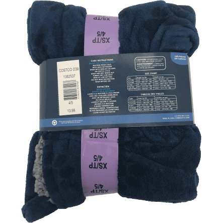 Pekkle Boy's Bathrobe: Blue / Size XS (4/5) / House Coat