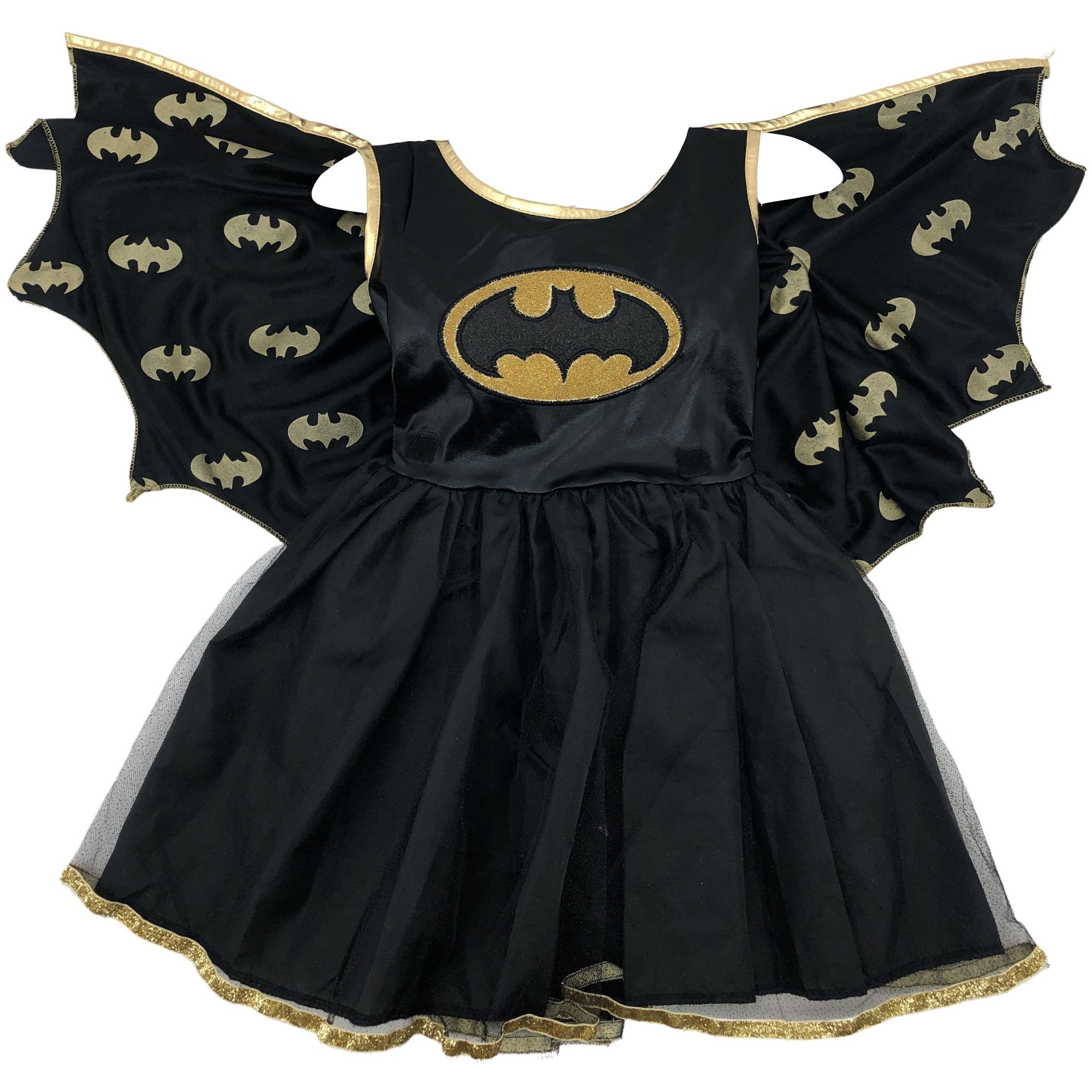 Rubies Batgirl Halloween Costume / Size 5-6 / Dress-Up / Pretend Play / Black and Yellow