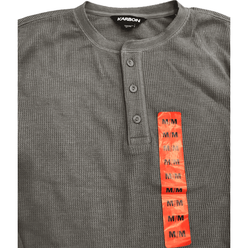 Karbon Men's Long Sleeve Shirt / Grey / Various Sizes