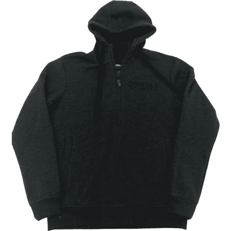O'Neill Men's Zip-Up Sweater / Dark Grey / Lined