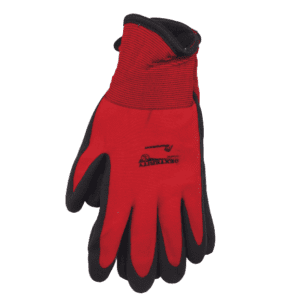 Superior Glove Works Winter-lined Work Gloves: Black/Red XXL