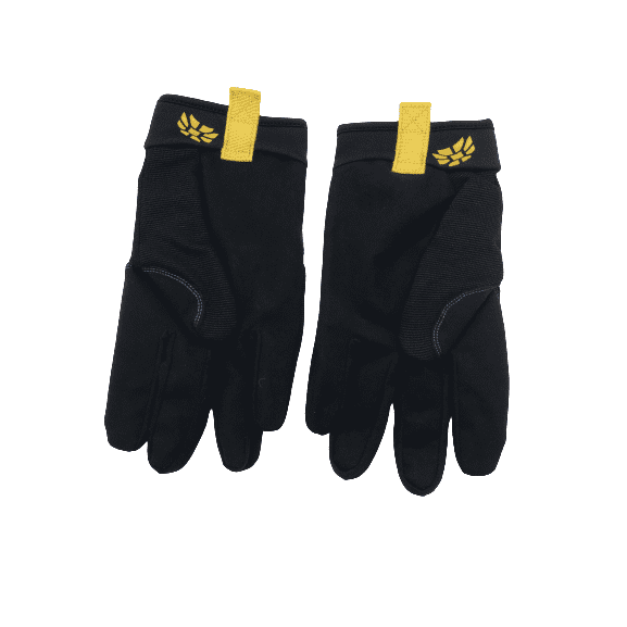 HexArmor Elite Chrome Series Mechanics 4018 Gloves: Black/Blue 10/XL