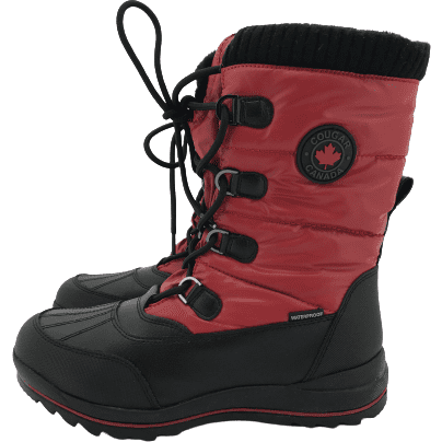 Cougar Women's Winter Boots / Claire / Red / Size 10 **MARKED**