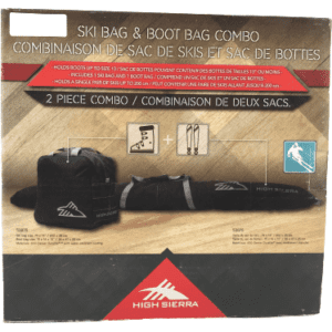 High Sierra Ski Bag & Boot Bag: Water Resistant