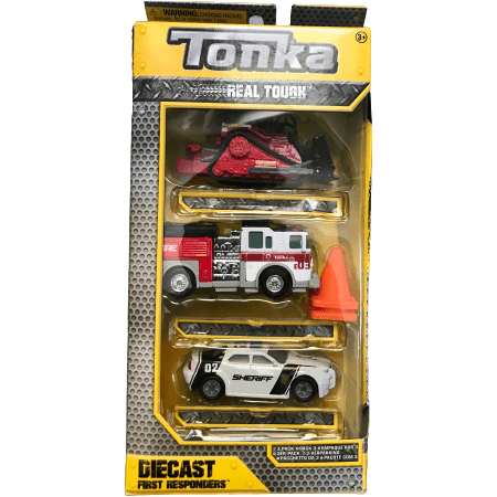 Tonka Diecast First Responders Vehicles / Set of 3