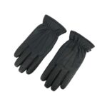 Isotoner Men's Berber Fleece Lined Leather Gloves 01