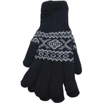 George Women’s Gloves: Black/Grey OS