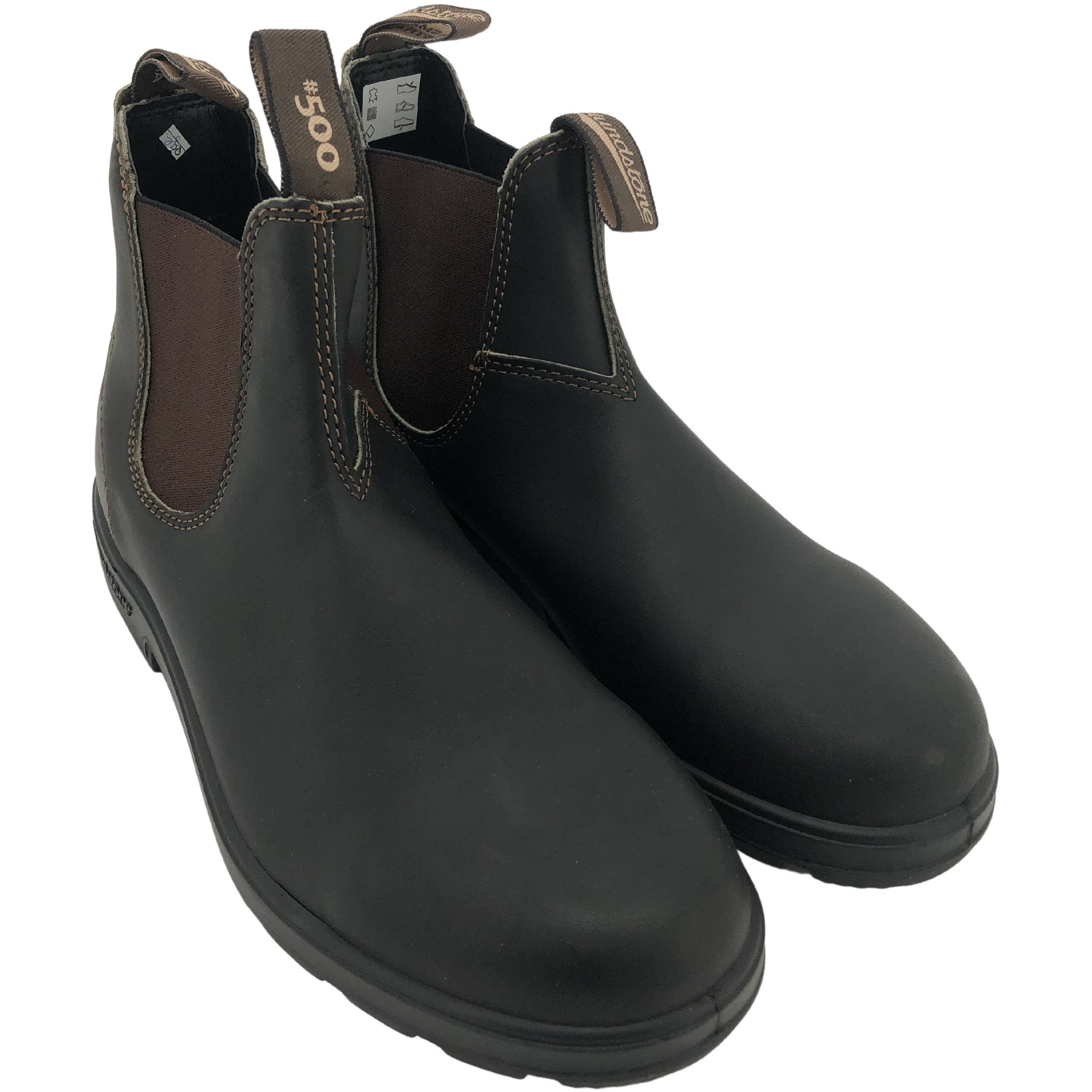 Blundstone Men's Pull-On Boots / 500 Series / Stout Brown / USA Men 11