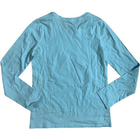 George Girl's Long Sleeve Shirt: Blue: Size XL
