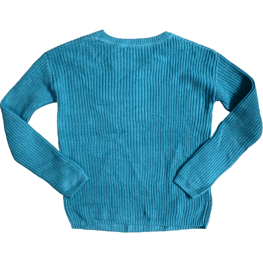 George Girl's Sweater: Aqua: Size XL