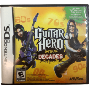 Nintendo DS "Guitar Hero" Game: Video Game: Opened