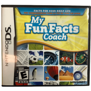 Nintendo DS "My Fun Facts Coach" Game: Video Game: Opened