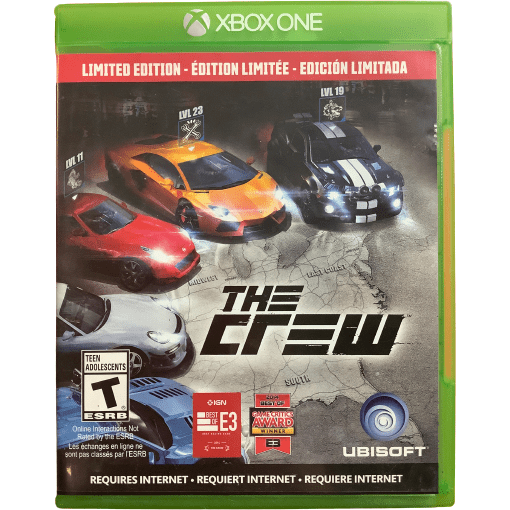 Xbox One "The Crew" Game: Video Game: Opened