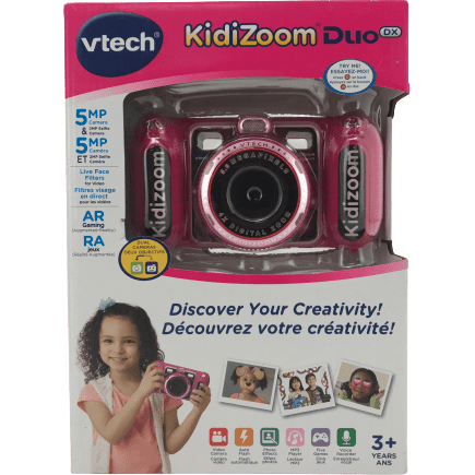 Vtech Kidi Zoom Duo Camera: Pink **DEALS**
