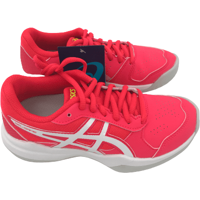 Asics Children's Running Shoes: Neon Pink/ Lace Up/ Size 1