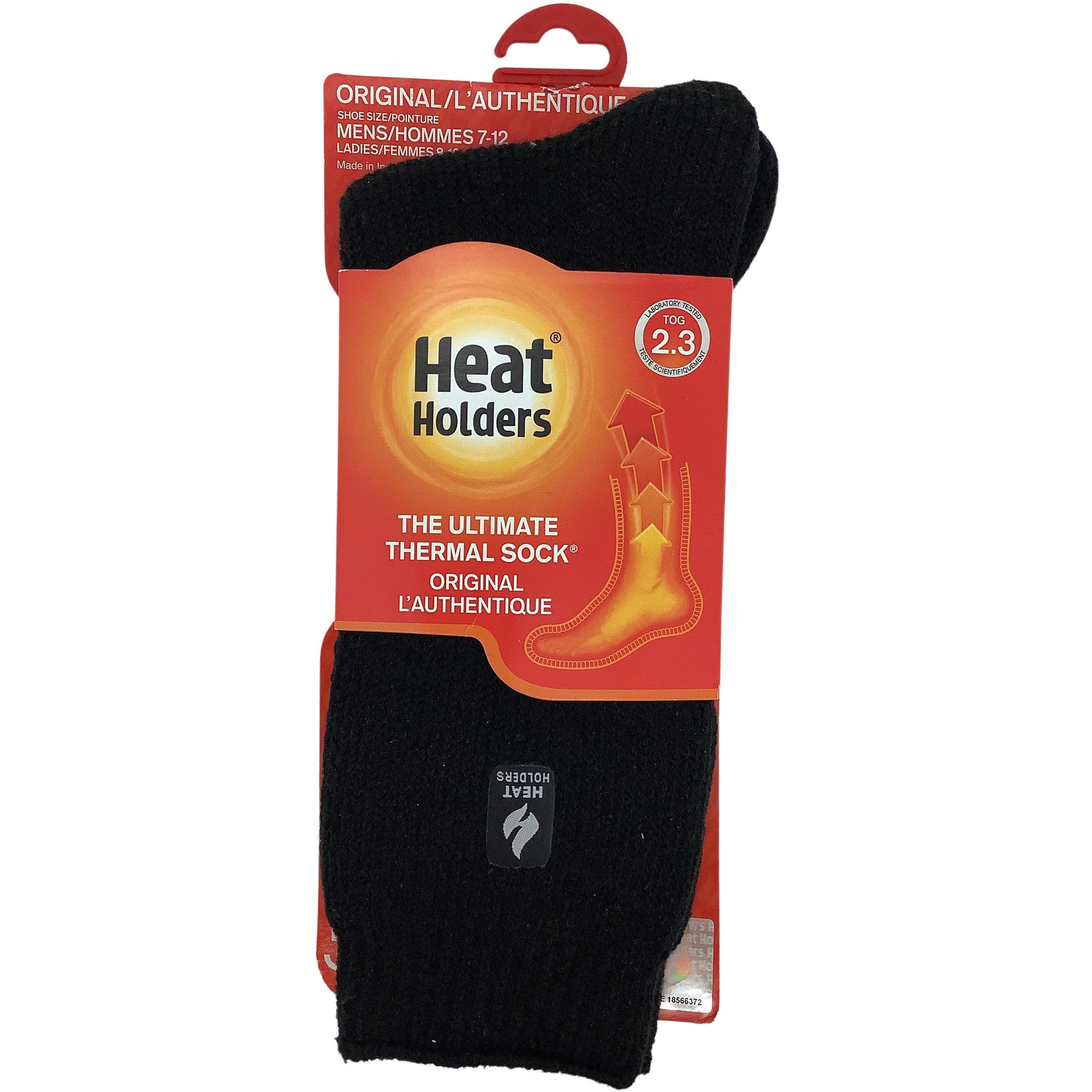 Heat Holders Thermal Socks: Original: Black