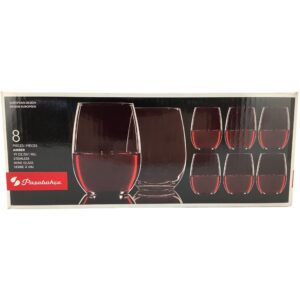 Pasabahce Stemless Wine Glasses: 8 Pack **DEALS**