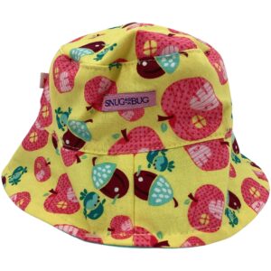 Snug As A Bug Children's Bucket Hat: Flowers: Various Sizes