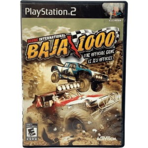 PlayStation 2 / "Score International: Baja 1000" Game / The Official Game / Video Game **USED**