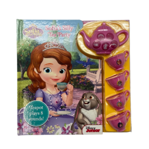 Disney Junior: Sofia The First / Sofias Silly Tea Party Interactive Book / Sounds / Teapot / Teacups