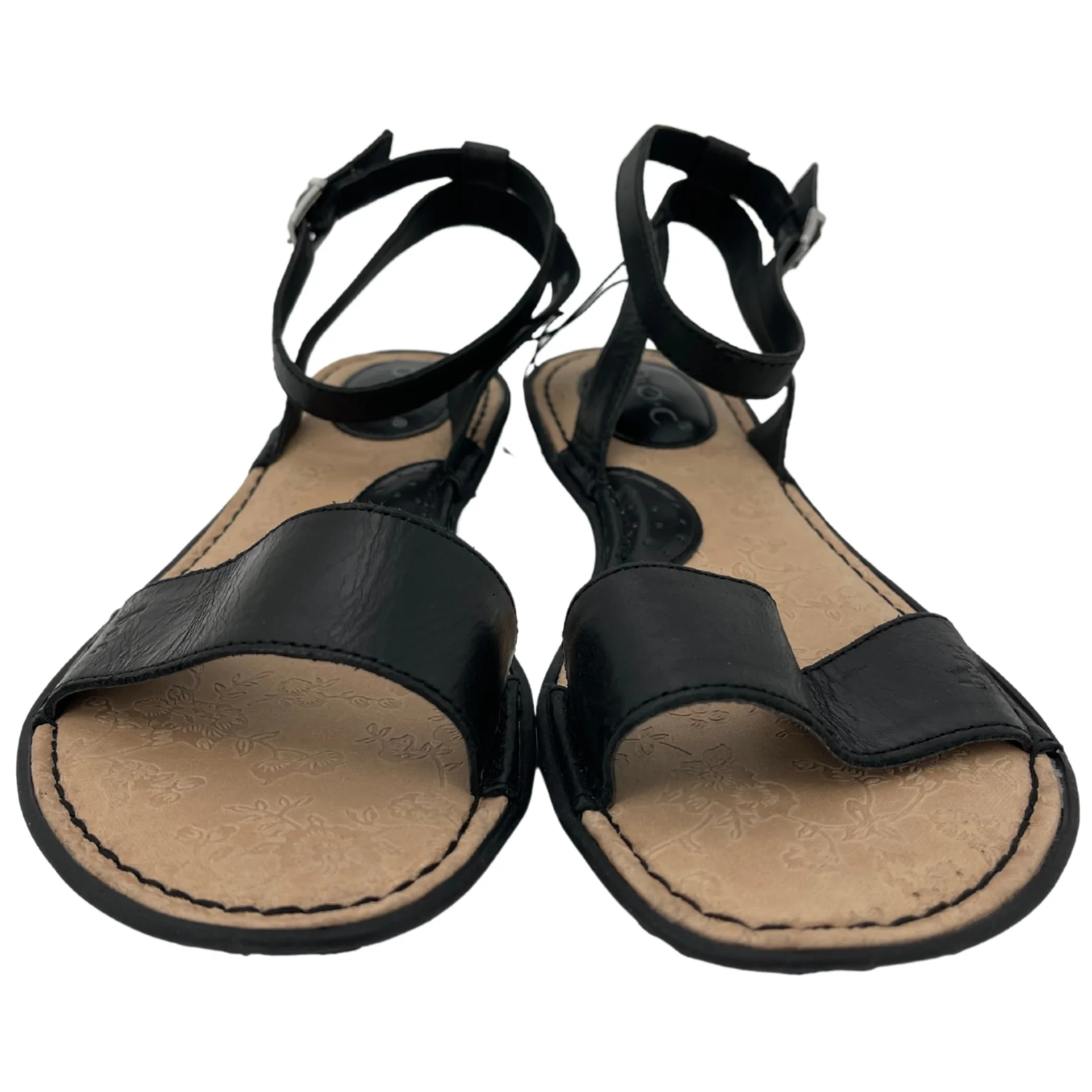 BOC Women's Sandals / Strappy Summer Shoes / Black / Size 7