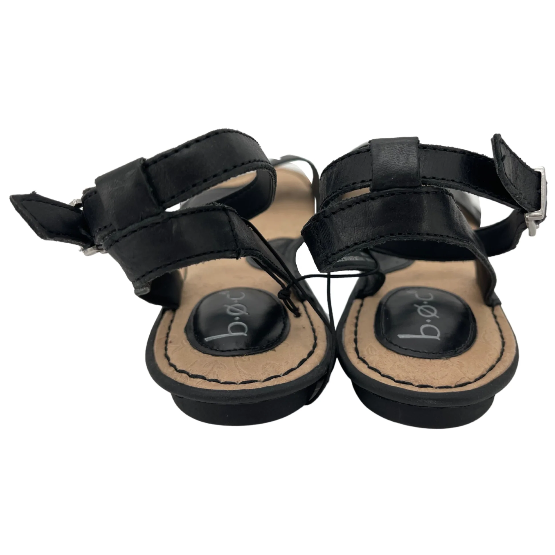 BOC Women's Sandals / Strappy Summer Shoes / Black / Size 7