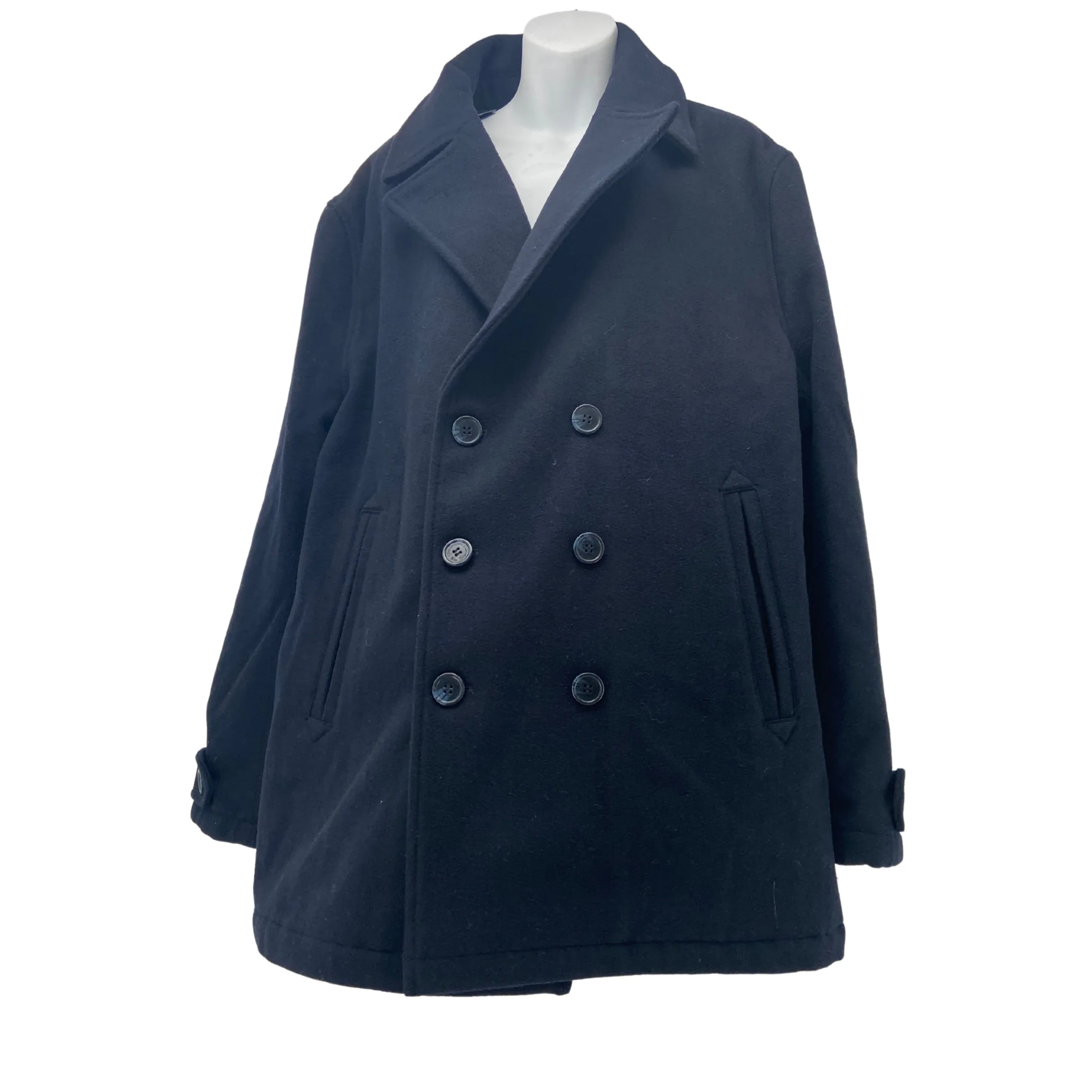 Ben Sherman: Men's Coat / Navy / Winter Jacket / Wool / XL