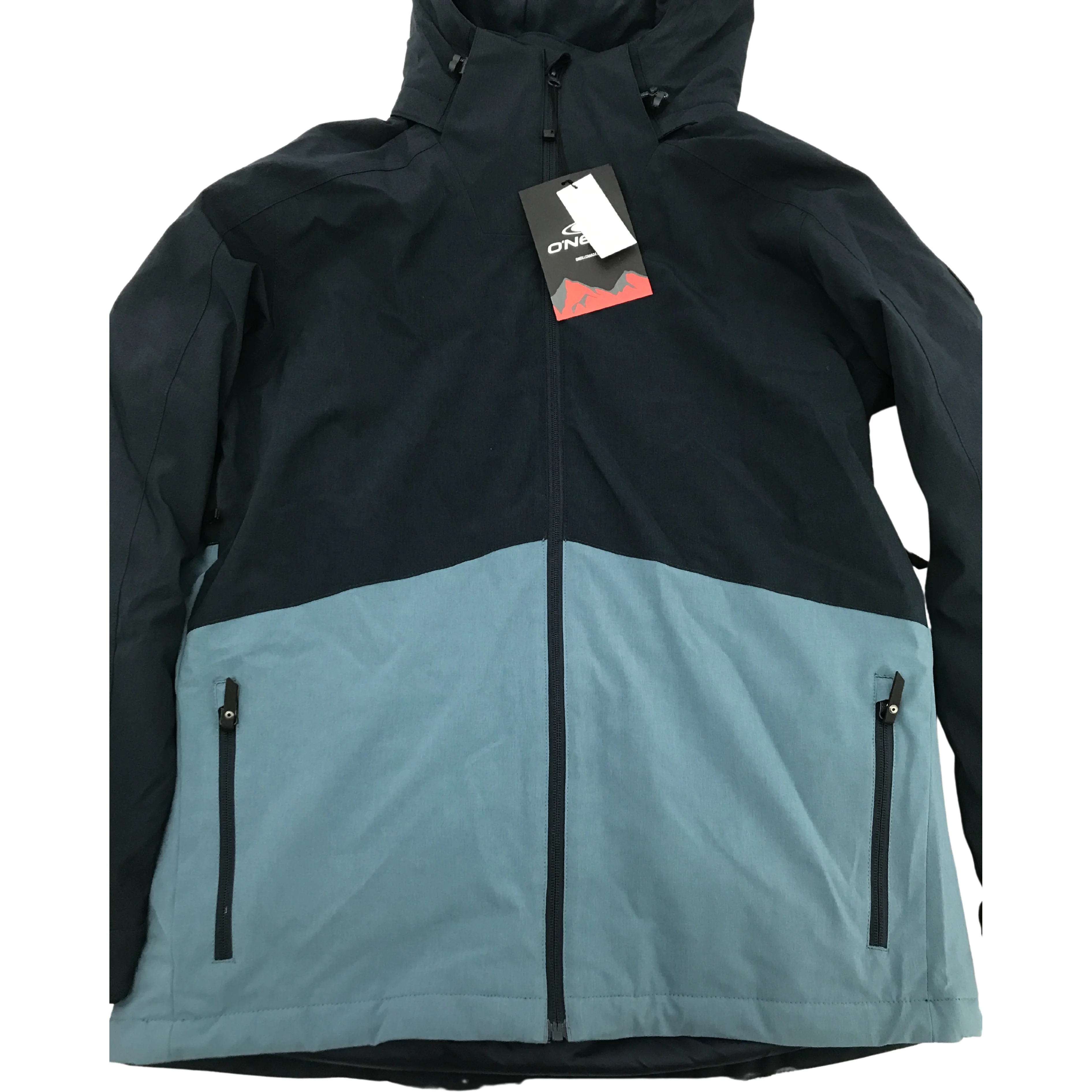 O'Neill Winter Coat / Outdoor Sports Jacket / Unisex Coat / Two Toned Blue / Medium