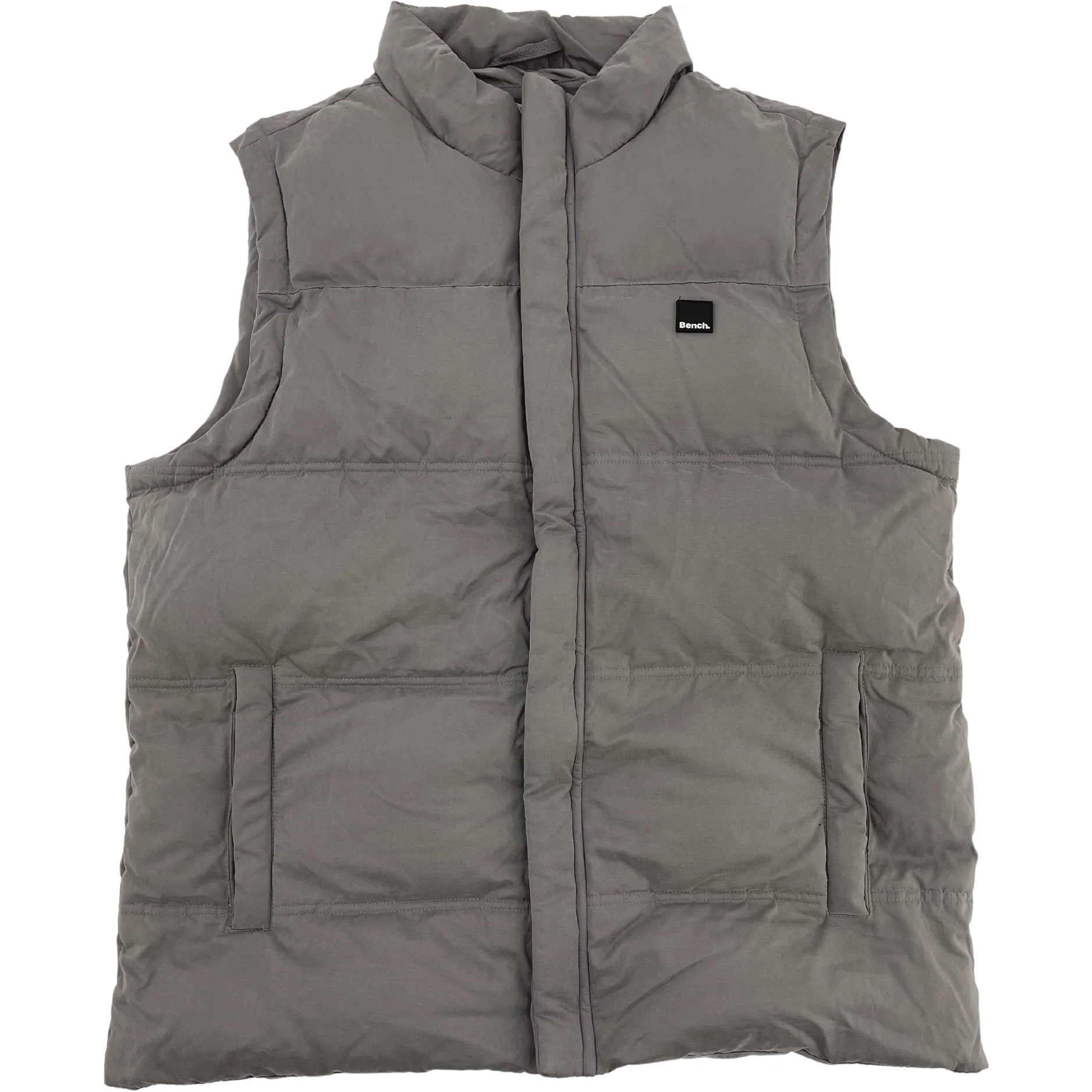 Bench Men's Vest / Zip Up / Insulated Vest / Grey / Size M