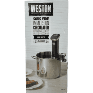 Weston Sous Vide Immersion Circulator / 800 Watts / Restaurant Quality / Small Kitchen Appliance / Cooking Equipment **DEALS**