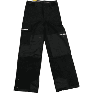 Stormpack Men's Snow Pants / Outdoor Activity Pants / Black with Red / Various Sizes **No Tags**