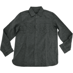 Stonecast Men's Button Up Shirt / Size Medium / Grey
