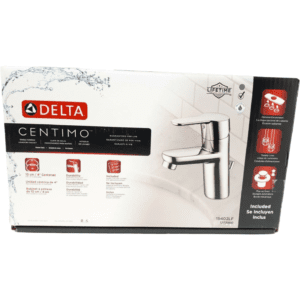 Delta Centimo Bathroom Faucet / 15402LF / Single Handle / Chrome **Deals**