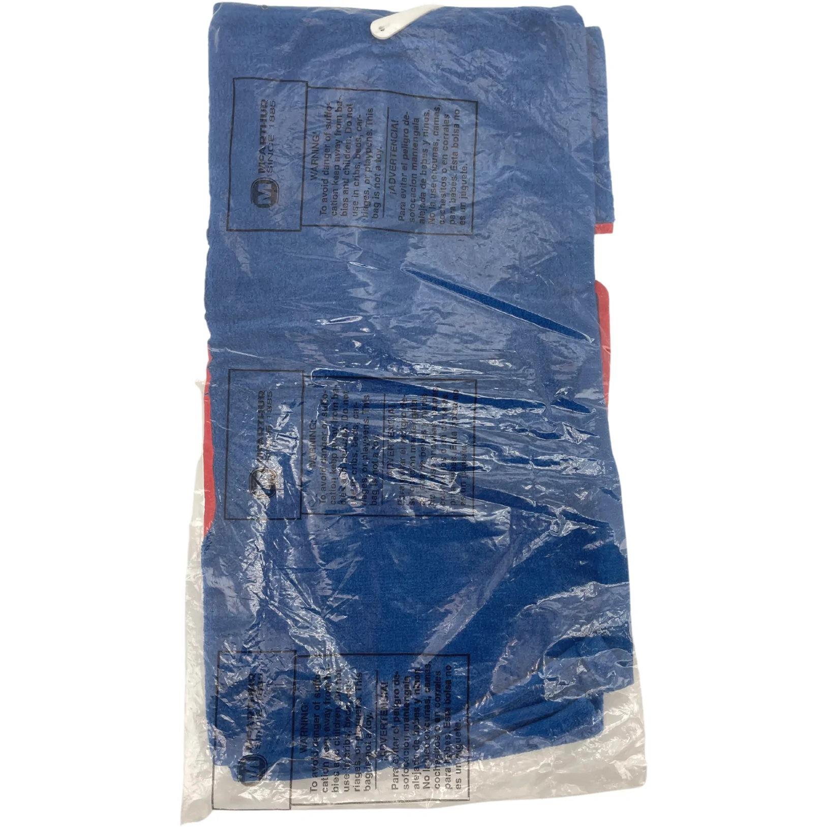 McArthur NFL Sports Towel / New York Giants / Blue, White & Red / Fan Towel