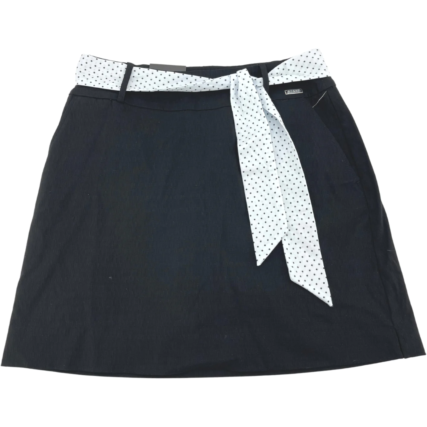 S.C & Co. Women's Skort / Skirt with Belt / Black / Various Sizes