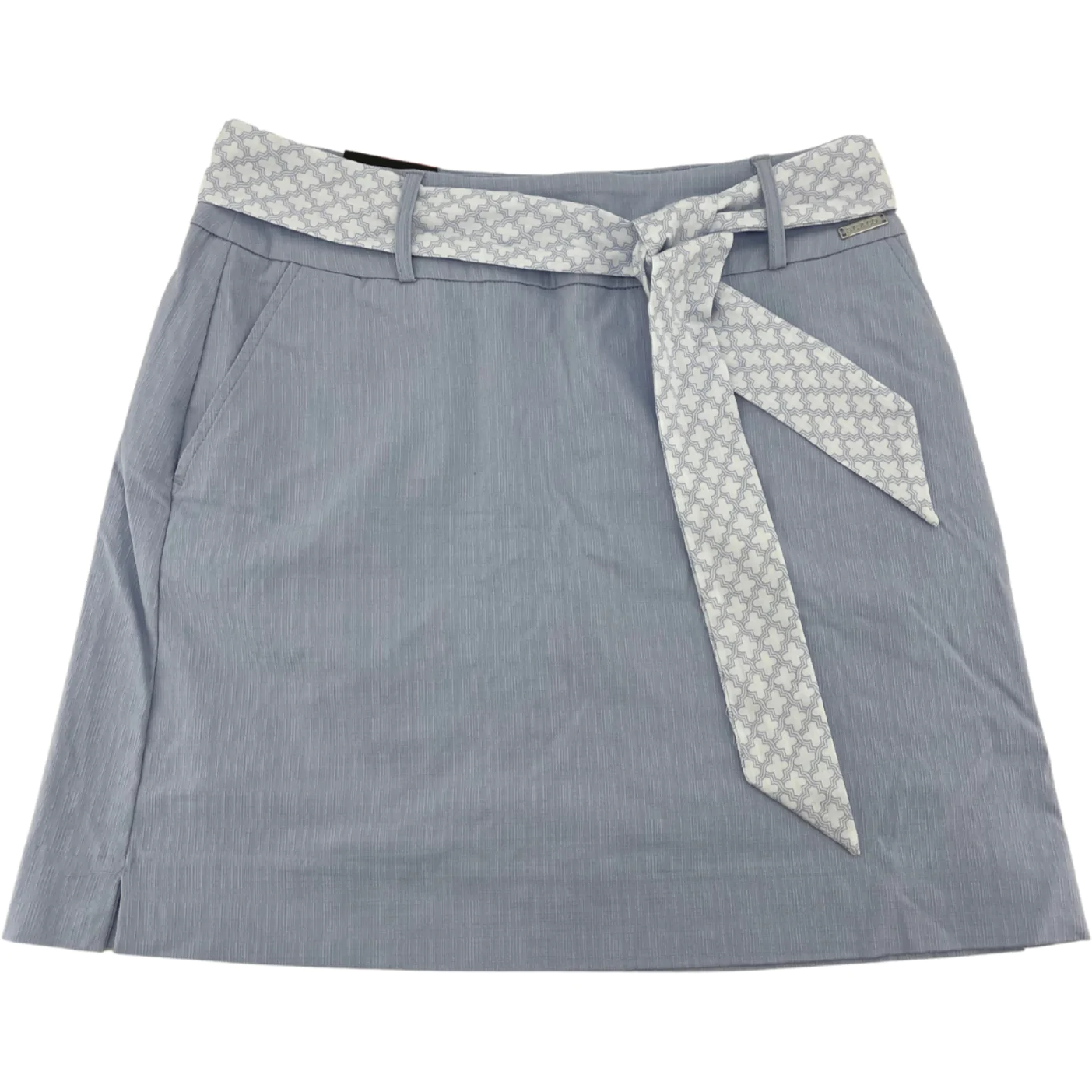 S.C & Co. Women's Skort / Skirt with Belt / Light Blue / Various Sizes
