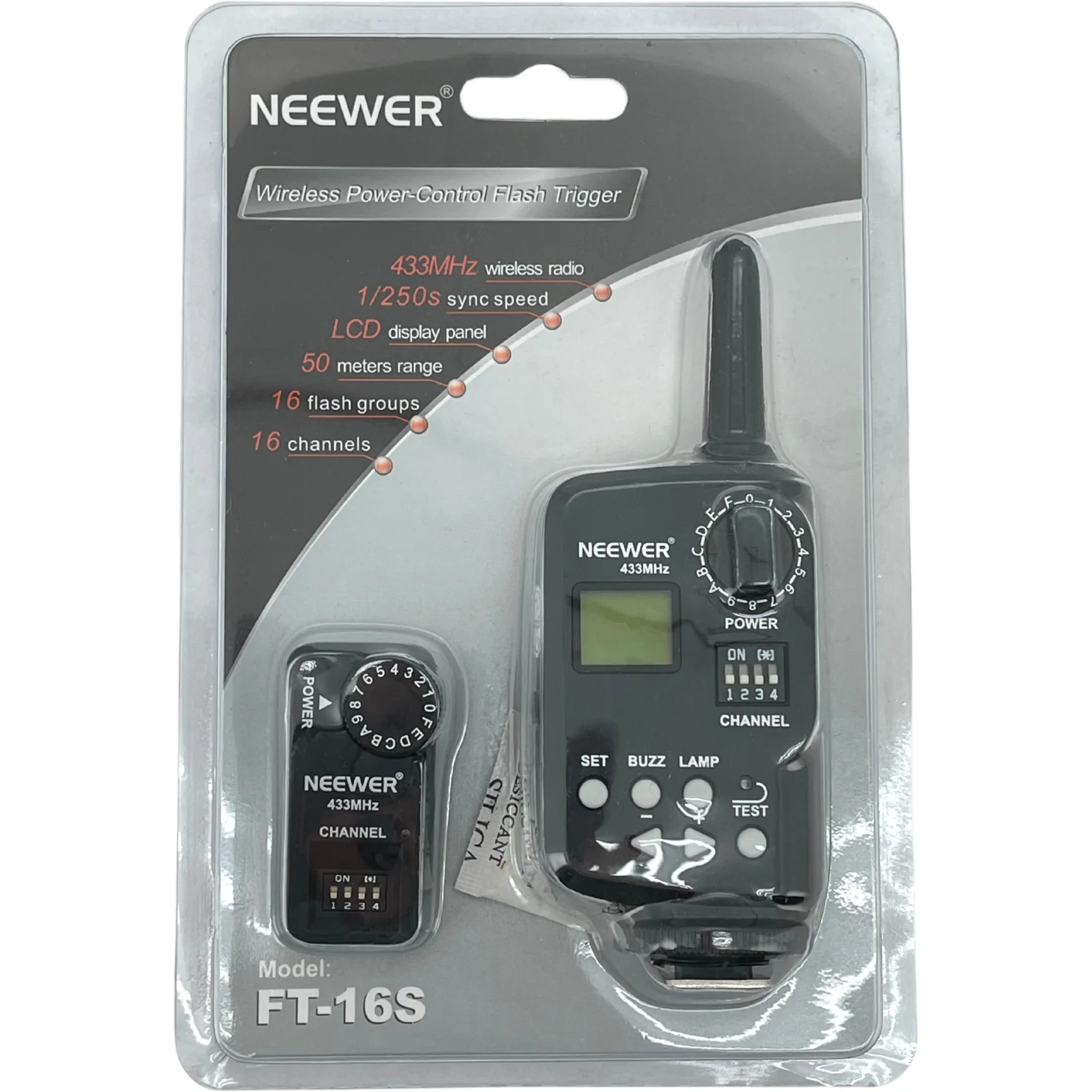 Neewer Wireless Power-Control Flash Trigger / FT-16S / Camera Accessory