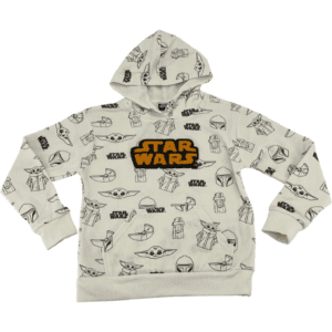 Star Wars Boy's Hoodie: Boy's Sweater / Cream / Various Sizes