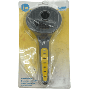 jw Grip Soft Rubber Brush / Dog Grooming Tools / Large Brush Head