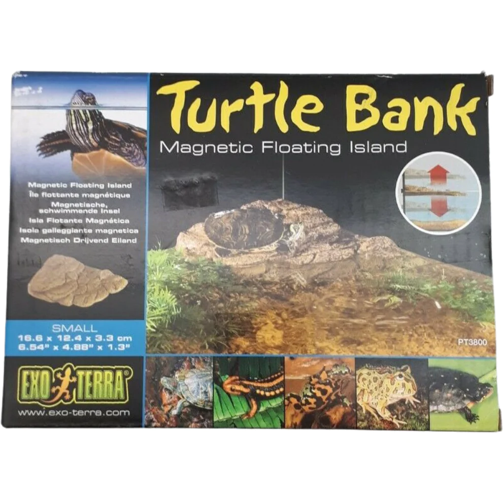 Exo Terra Turtle Bank / Magnetic Floating Island / Small