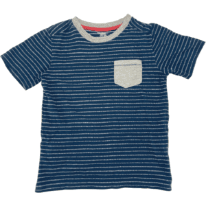 Toughskins Boy's T-Shirt / Stripes / Blue & Grey / Various Sizes