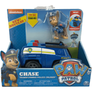 Nickelodeon Paw Patrol Chase's Transforming Police Cruiser / Chase Character **DEALS**