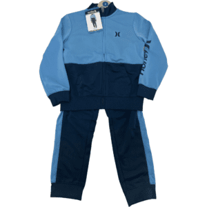 Hurley Boy's Track Suit: Lounge Set / Athletic Set / 2 Piece Set / Blue / Various Sizes