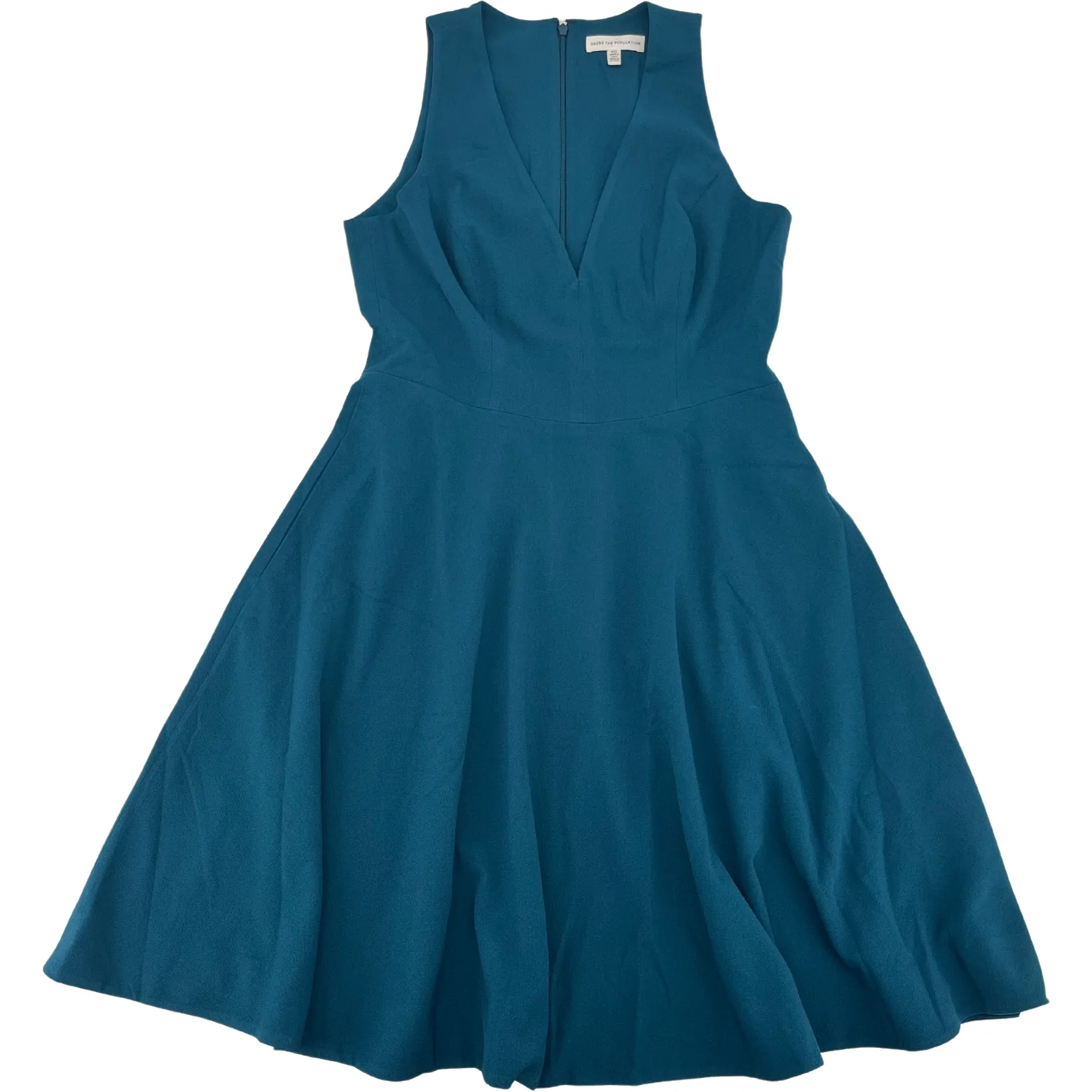 Dress The Population Women's Summer Dress / Blue / XXLarge
